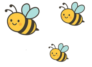 Tiny Talkers – Bienen-Motiv